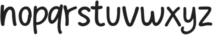Cutelia Regular otf (400) Font LOWERCASE