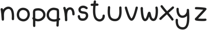 Cuteness Overload Medium otf (500) Font LOWERCASE