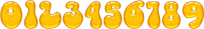 Cutesy Honey Regular ttf (400) Font OTHER CHARS