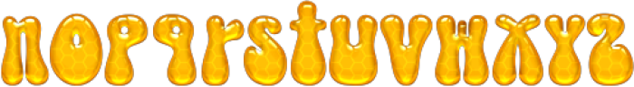 Cutesy Honey Regular ttf (400) Font LOWERCASE