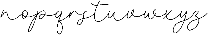Cutie Danila otf (400) Font LOWERCASE