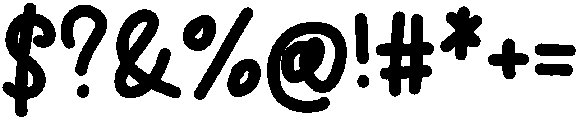 Cutie Regular otf (400) Font OTHER CHARS