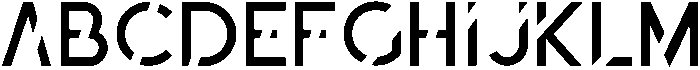 Cutout Regular otf (400) FONT