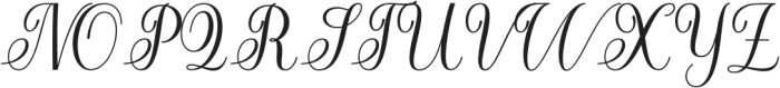 CuttauriScript Regular ttf (400) Font UPPERCASE