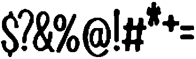 Cutube ttf (400) Font OTHER CHARS
