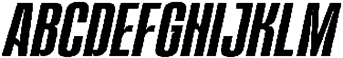 Cuturila Italic otf (400) Font UPPERCASE