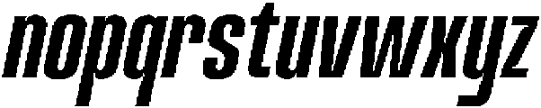 Cuturila Italic otf (400) Font LOWERCASE