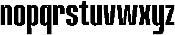 Cuturila Regular otf (400) Font LOWERCASE
