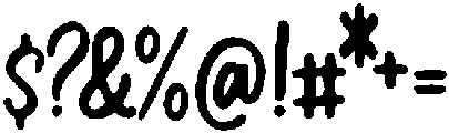 Cuvo ttf (400) Font OTHER CHARS