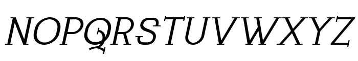 Cunningham-BoldItalic Font UPPERCASE