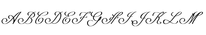 Curio-Italic Font UPPERCASE