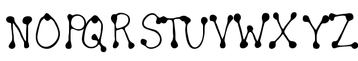 CurlyQ Font UPPERCASE