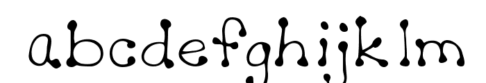 CurlyQ Font LOWERCASE