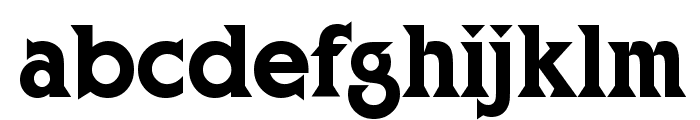 Curzon-Regular Font LOWERCASE