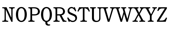 CushingStd-Book Font UPPERCASE