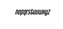 Cubby Cheeks Italic.ttf Font LOWERCASE