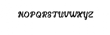 CurriwizV2.0.ttf Font UPPERCASE
