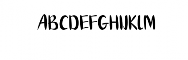 Cutebold.otf Font UPPERCASE