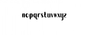 Cutebold.otf Font LOWERCASE