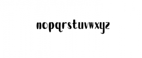 Cutebold.ttf Font LOWERCASE