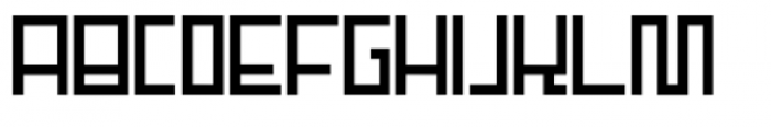 Cubissimo Regular Font LOWERCASE