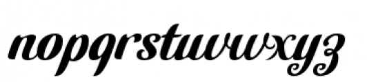 Cutiful Font LOWERCASE