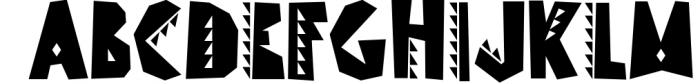 CUTCUT typeface Font LOWERCASE