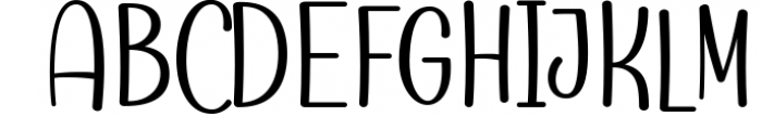 Cuttie - a cute typeface Font UPPERCASE