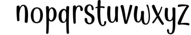 Cuttie - a cute typeface Font LOWERCASE