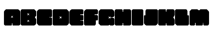 CUBE TYPE PERSONAL USE Black FONT