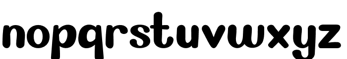 CUTEFROG-Regular Font LOWERCASE