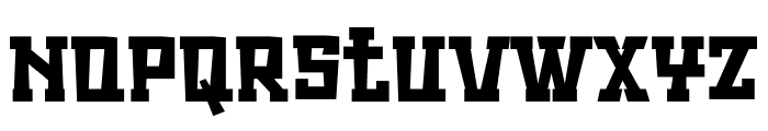 Cuatro Zombies Font LOWERCASE