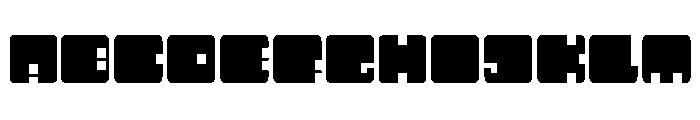 Cubes Font UPPERCASE