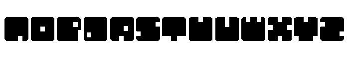 Cubes Font LOWERCASE
