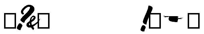 Cubiqle Part Font OTHER CHARS