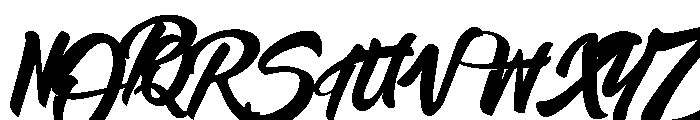Cubiqle Part Font UPPERCASE