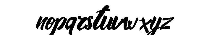 Cubiqle Part Font LOWERCASE
