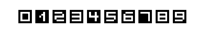 Cubixcode Font OTHER CHARS