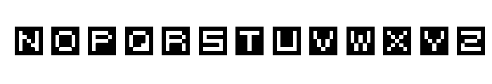 Cubixcode Font UPPERCASE