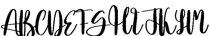 Cucumber Font UPPERCASE
