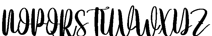 Cucumber Font UPPERCASE