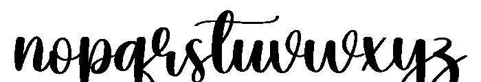 Cucumber Font LOWERCASE