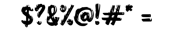 Cukil Font OTHER CHARS