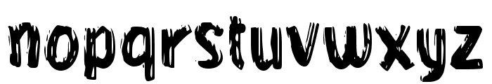 Cukil Font LOWERCASE