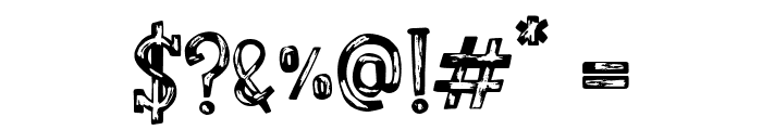 Cultura Estropeada Font OTHER CHARS