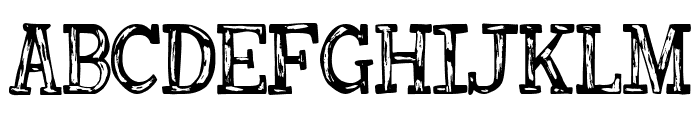 Cultura Estropeada Font UPPERCASE