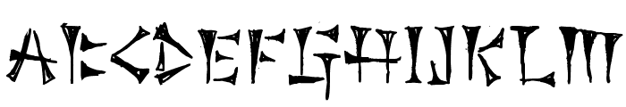 Cuneiforme Font UPPERCASE