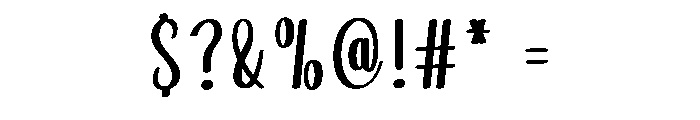 Cupcake Butter Font OTHER CHARS