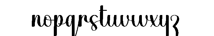 Cupcake Butter Font LOWERCASE