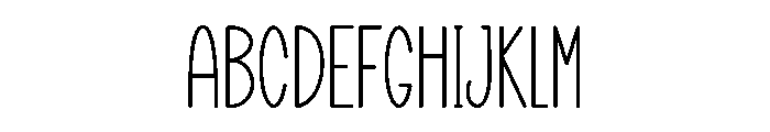 Cupcake Handmade Font UPPERCASE
